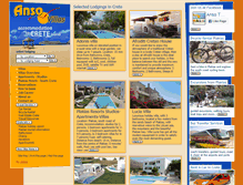 Tablet Screenshot of ansovillas.com